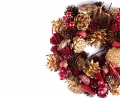 クリスマスリースの意味?何となく飾るのは惜しい